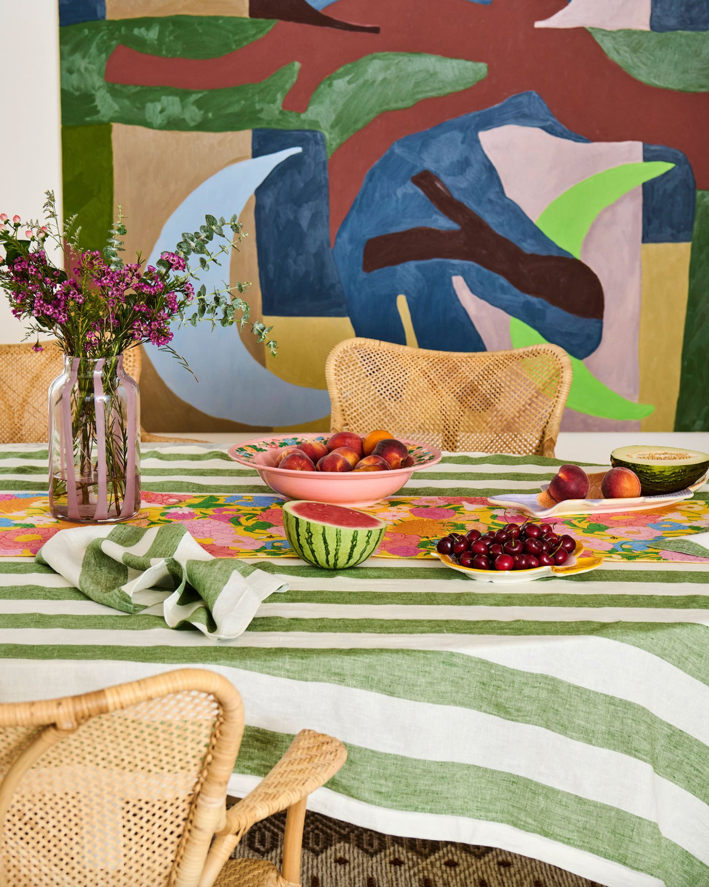 Kip & Co | Oink Stripe Vase