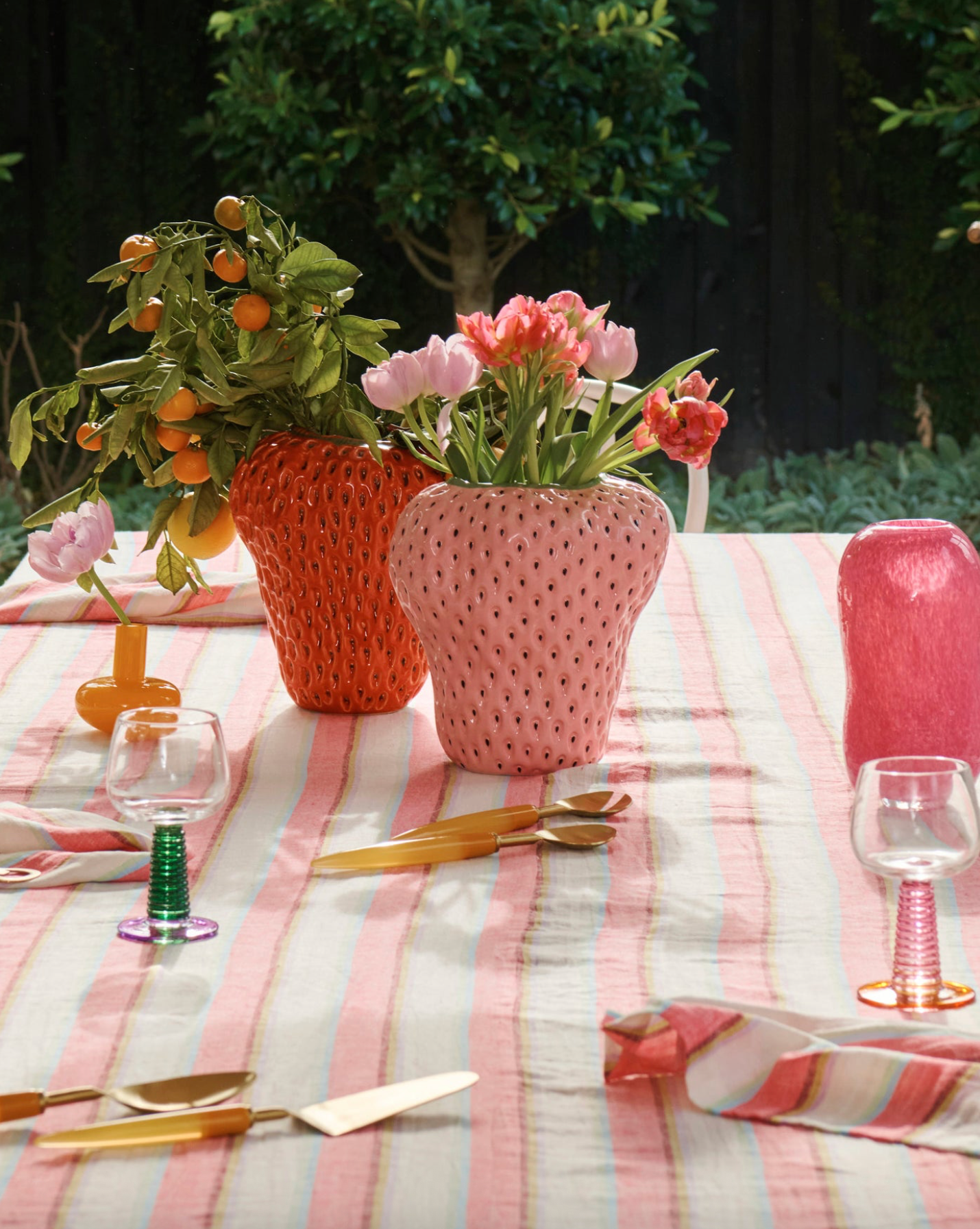 Kip & Co | Pink Pineberry Vase