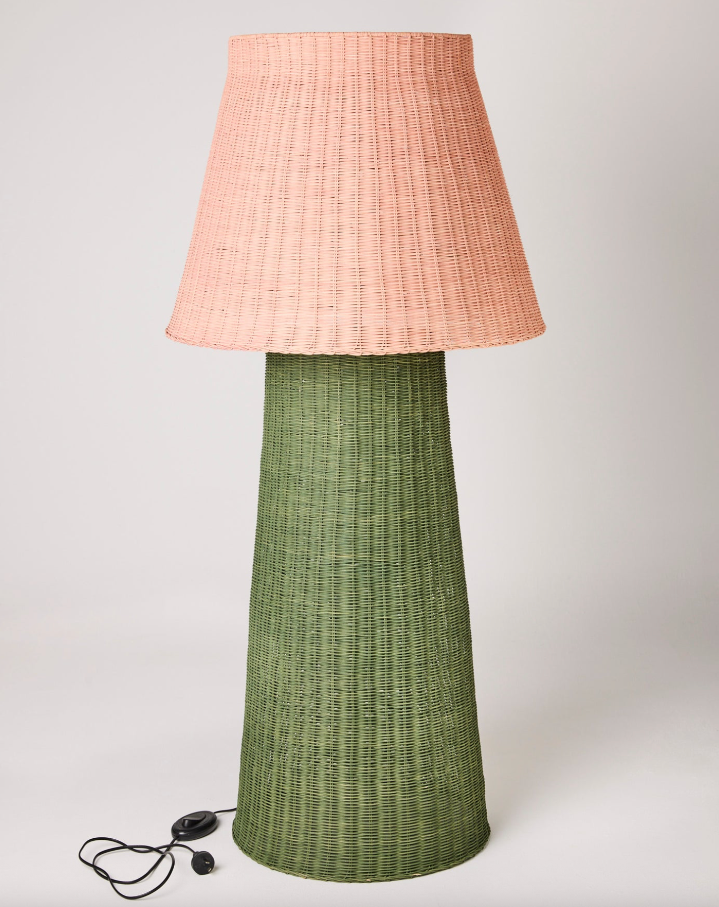 Kip & Co | Portofino Rattan Floor Lamp