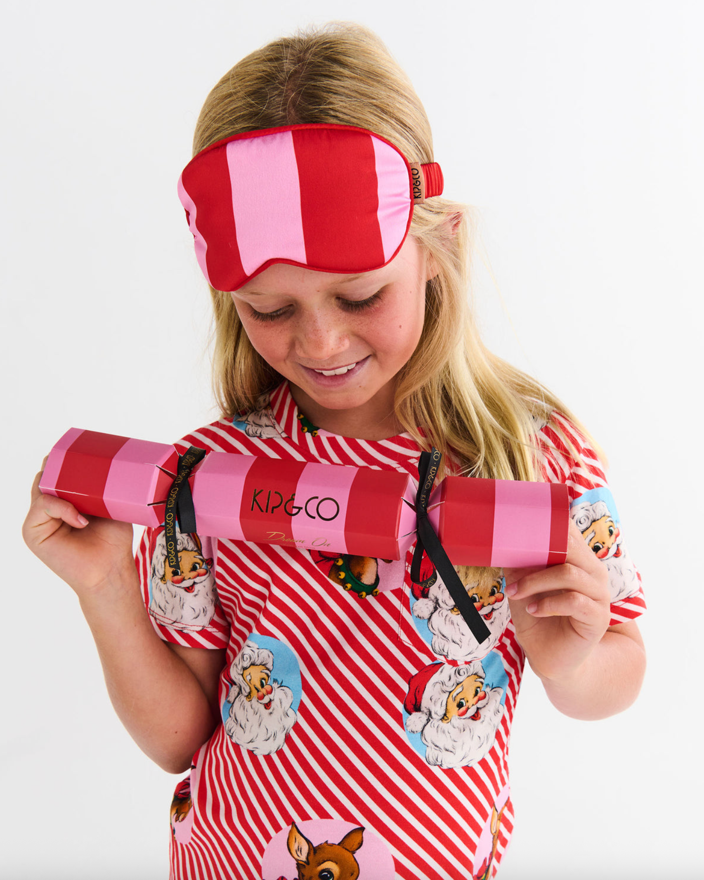 Kip & Co | Santa Baby Eco Satin Eye Mask