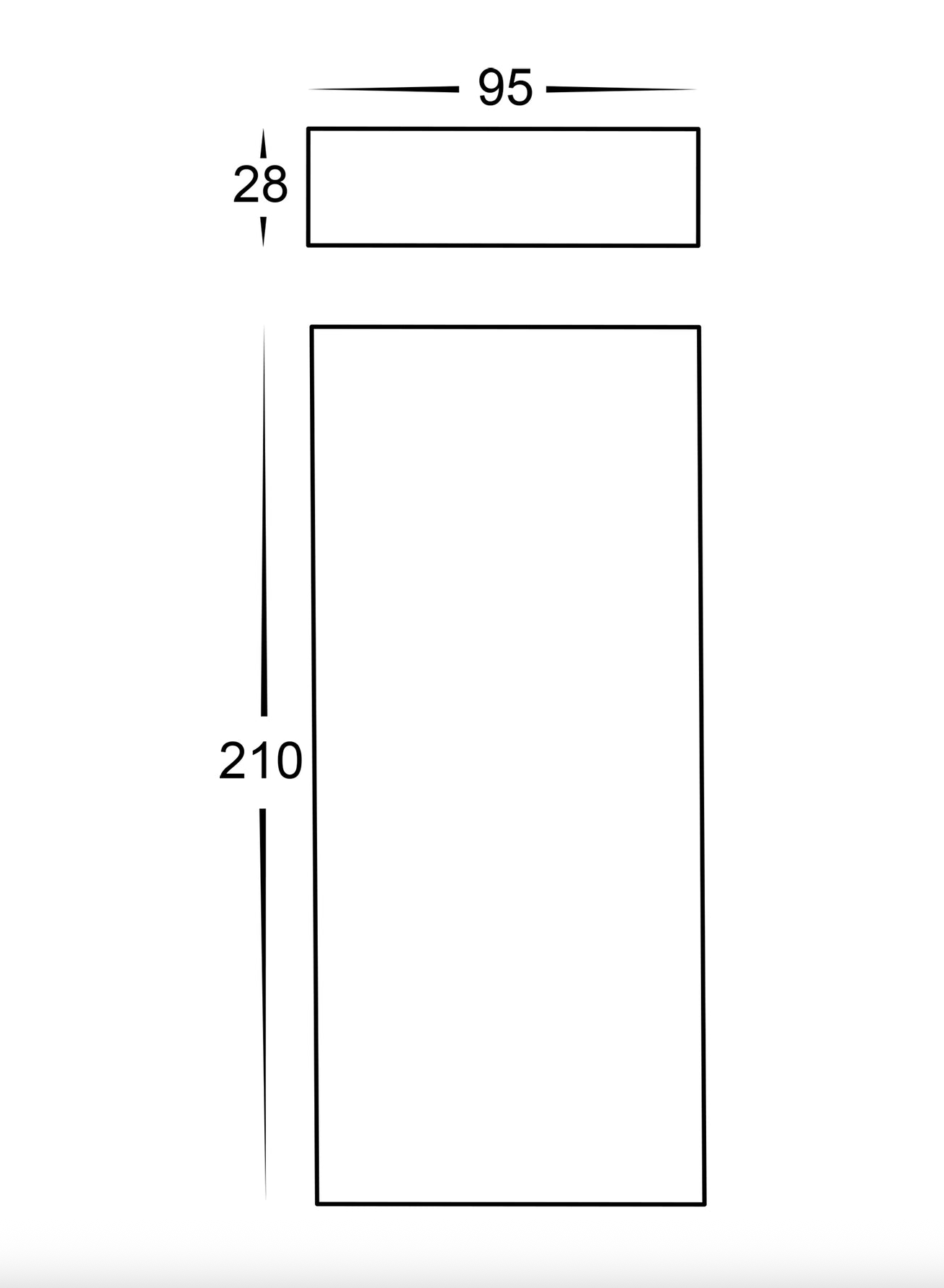 Essil Tall | Wall Light