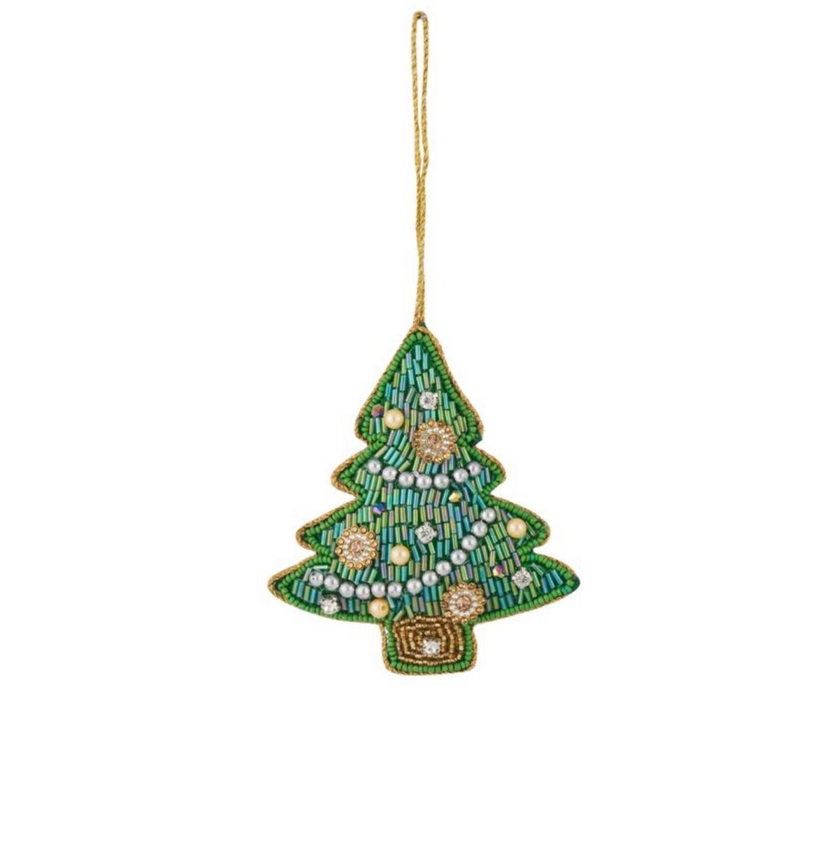 Beaded Xmas Tree | Hanging Decoration