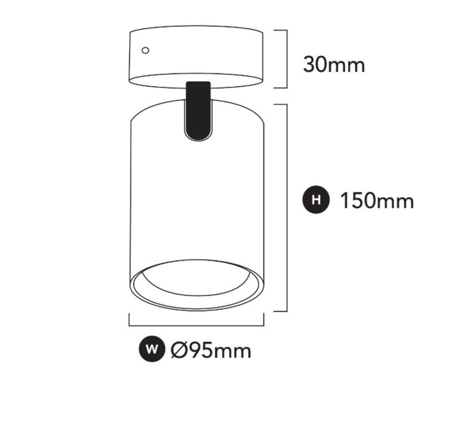 Core Adjustable | Ceiling Light