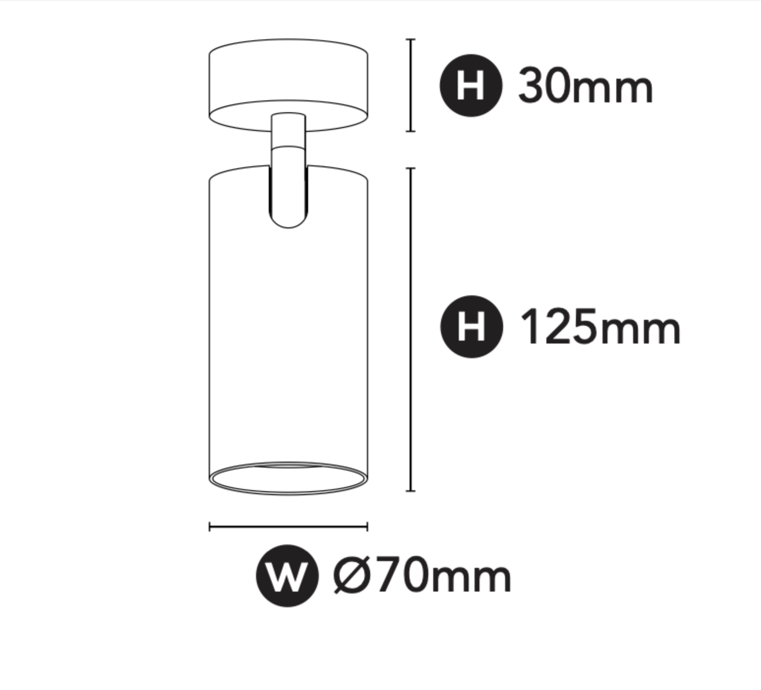 Core Adjustable | Ceiling Light