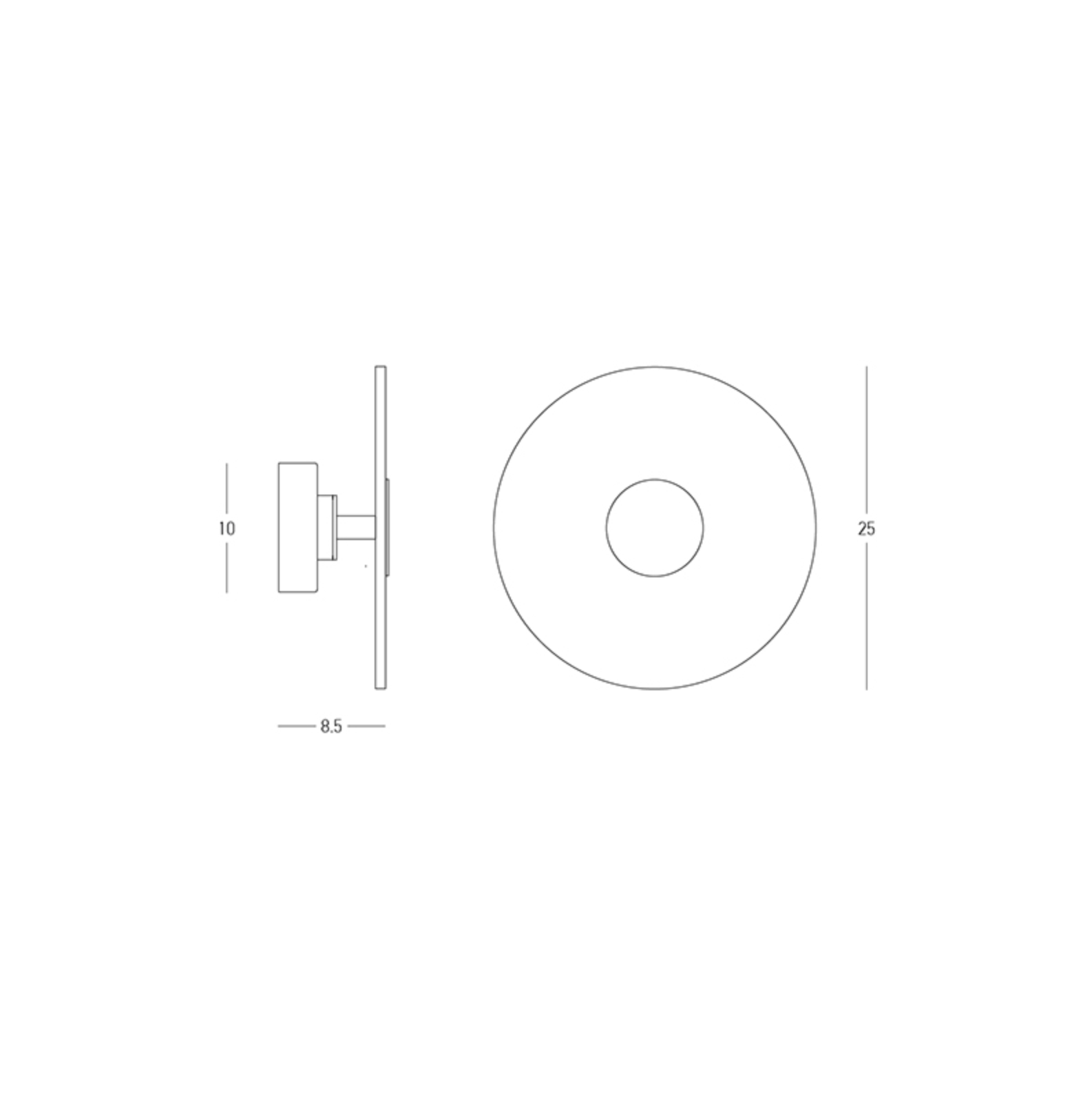 Zeus Discus | Wall Light