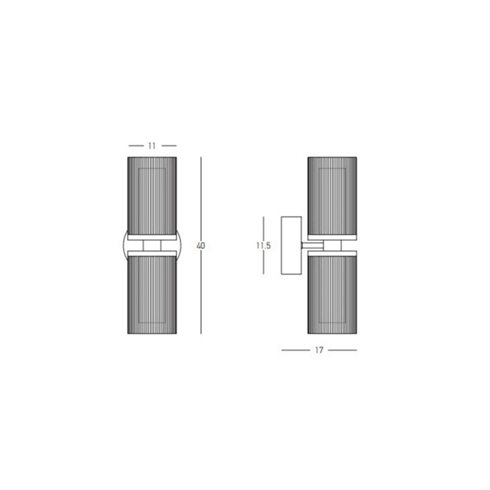 EOS Double | Wall Light