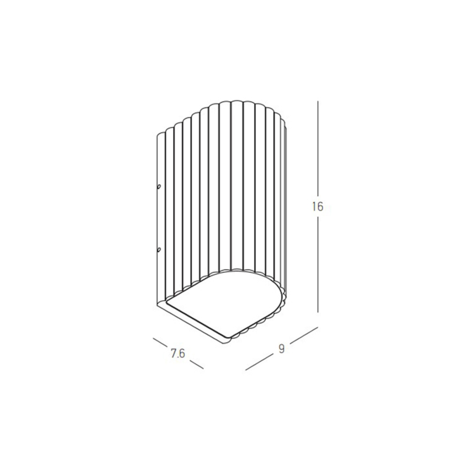 Hestia Double | Wall Light