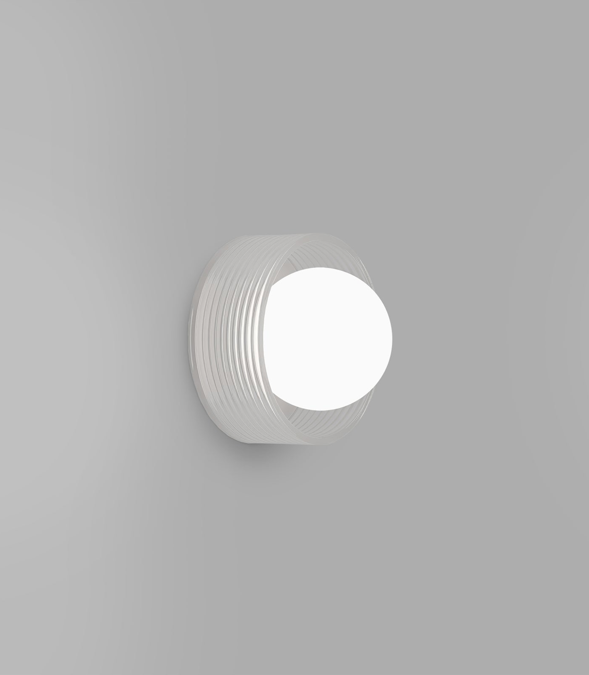 Orb Sur Ribbed | Wall Light