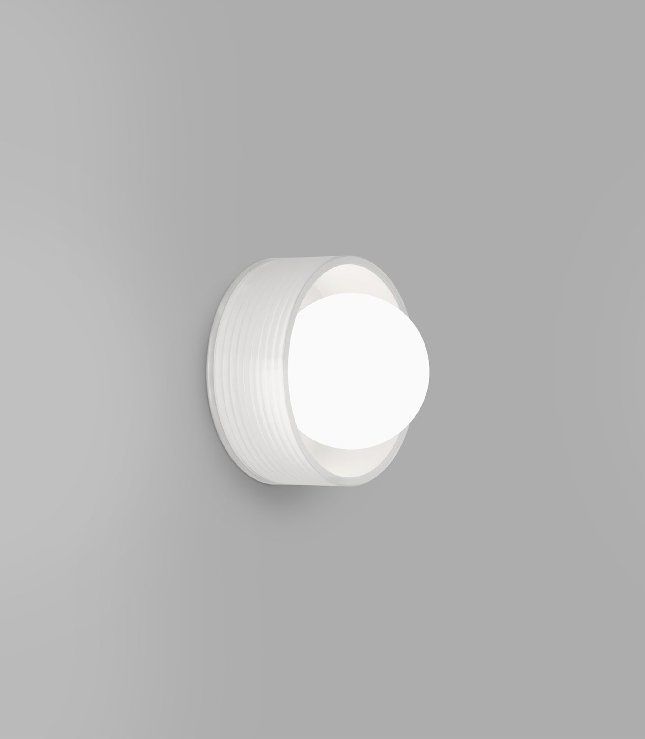 Orb Sur Ribbed | Wall Light