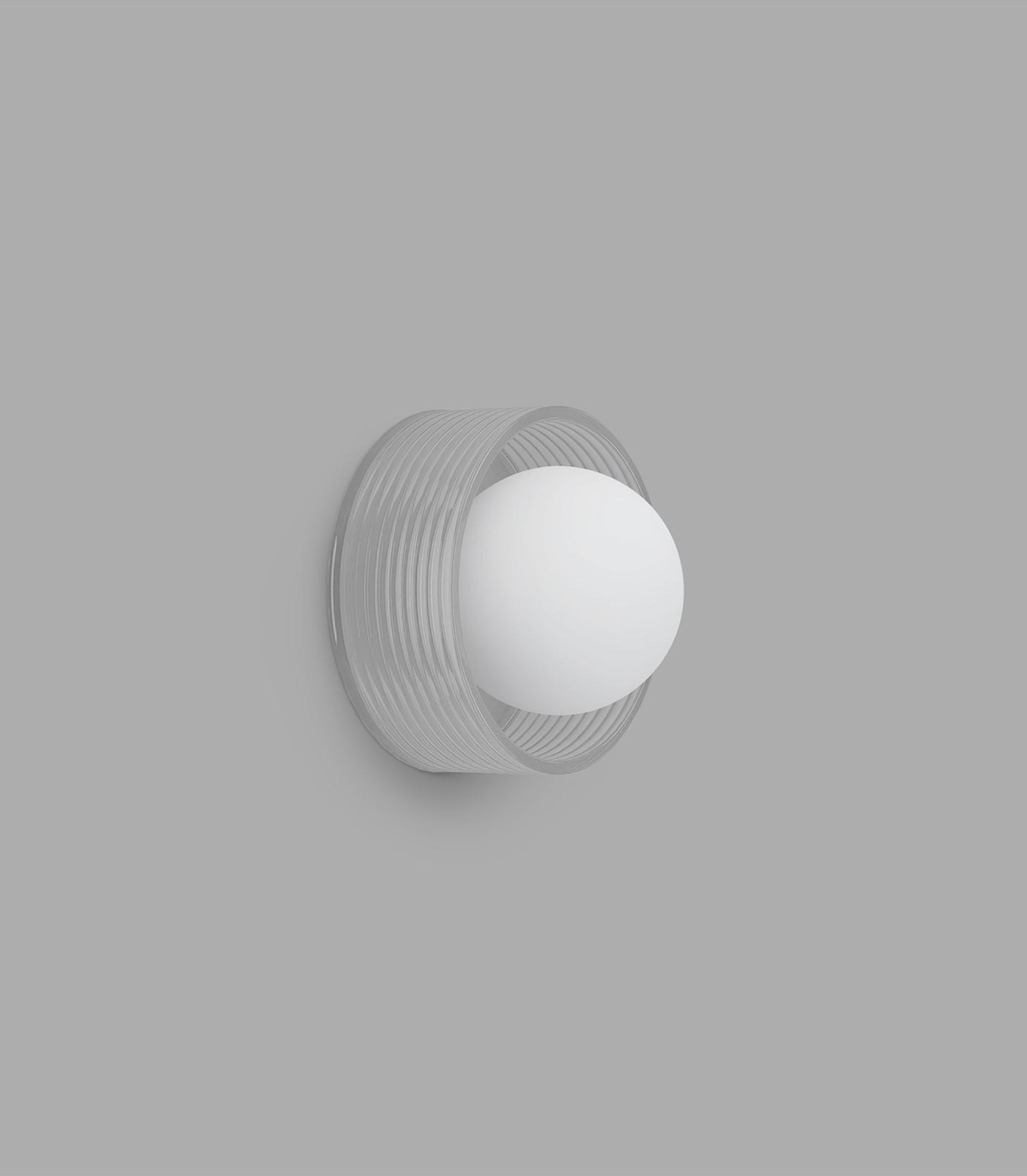 Orb Sur Ribbed | Wall Light