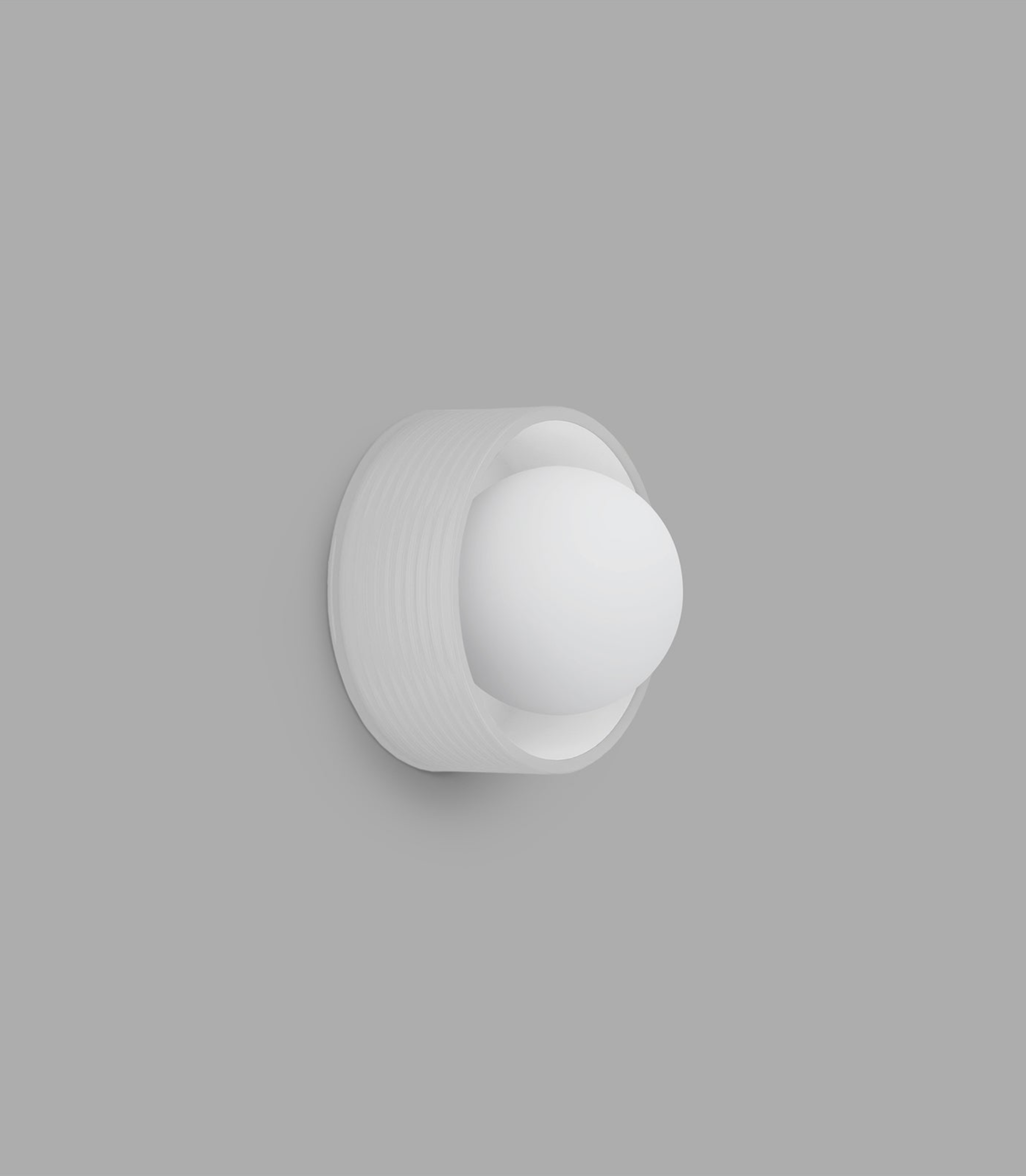 Orb Sur Ribbed | Wall Light