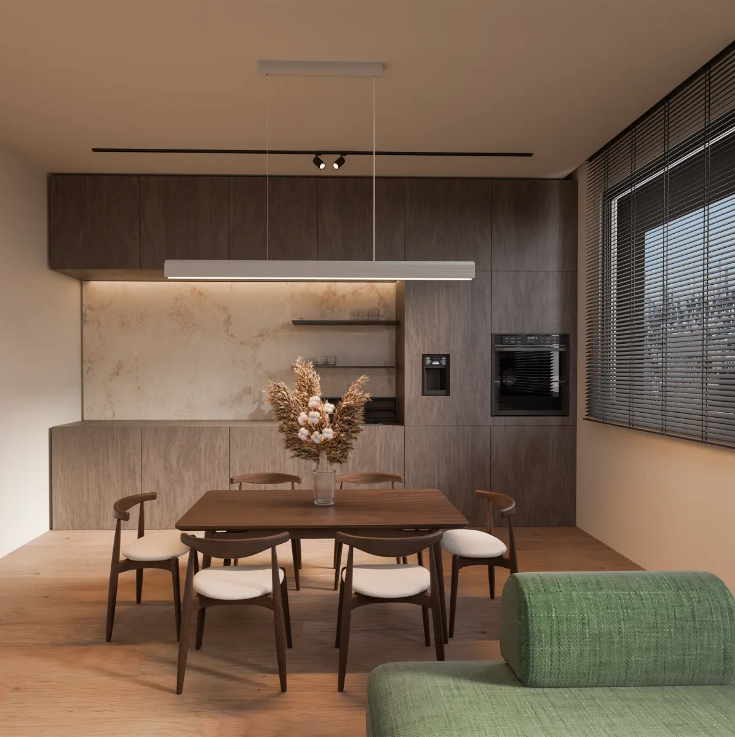 Munia | Linear Pendant Light