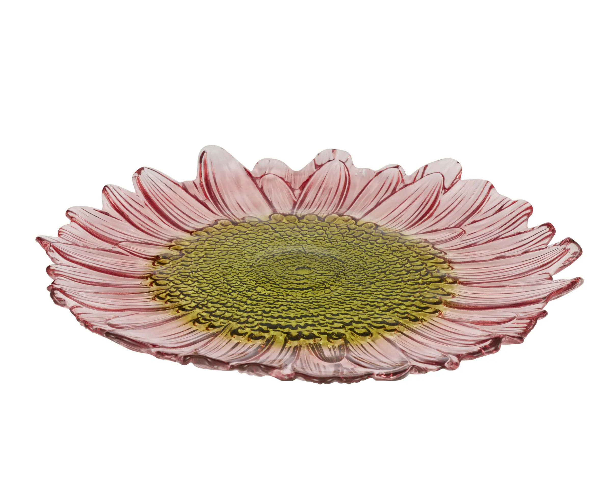 Phoebe Pink/Olive | Glass Plate