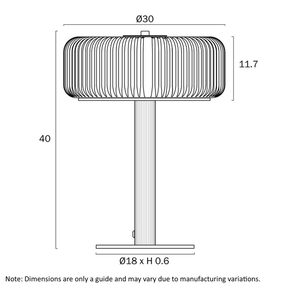 Brizo Touch | Table Lamp