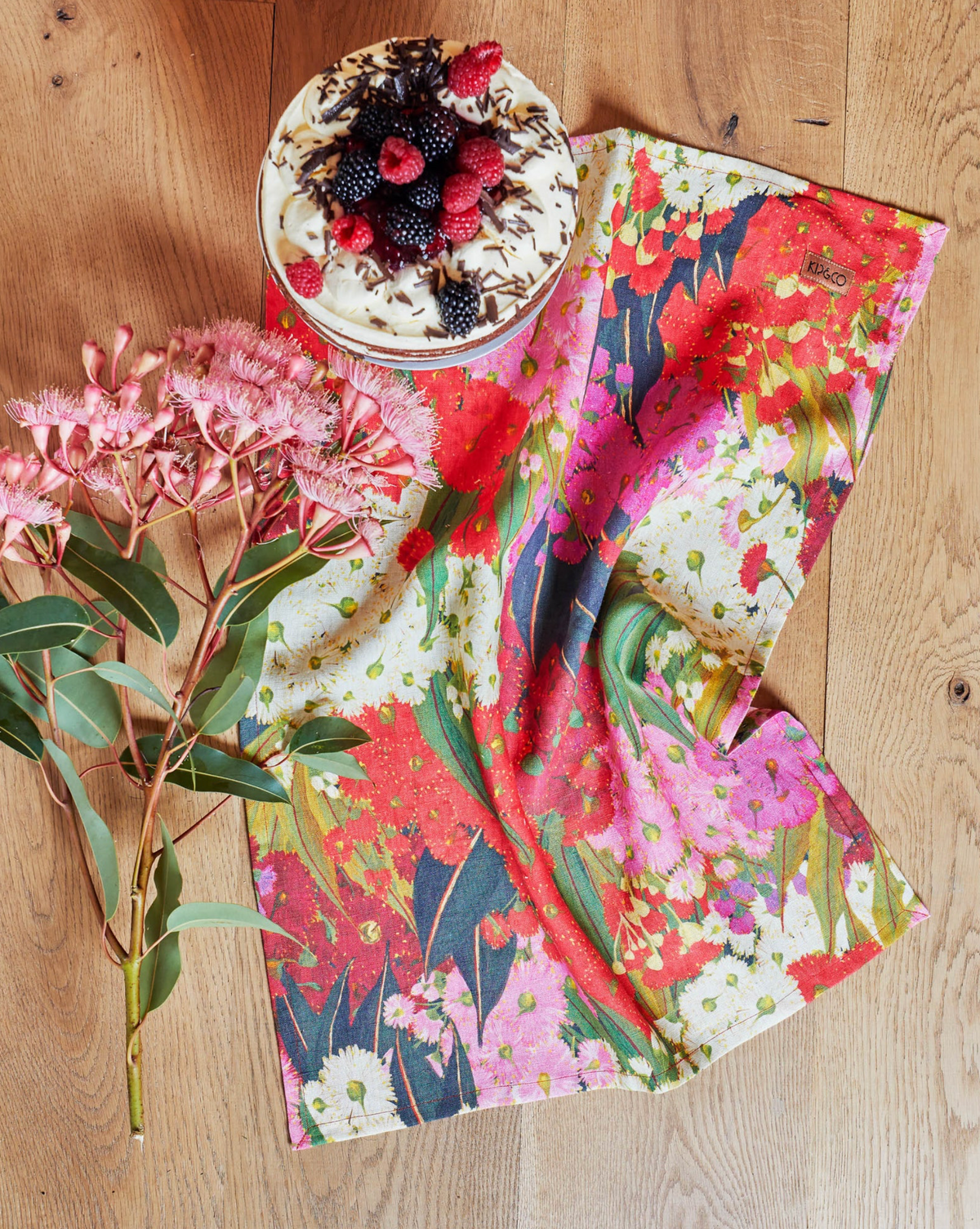 Kip & Co | Australian Bush Blossom Tea Towel