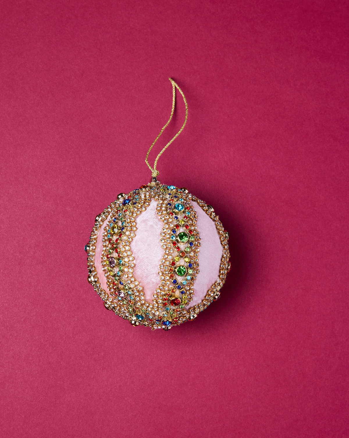 Kip & Co | Adorned In Pink Embellished Bauble
