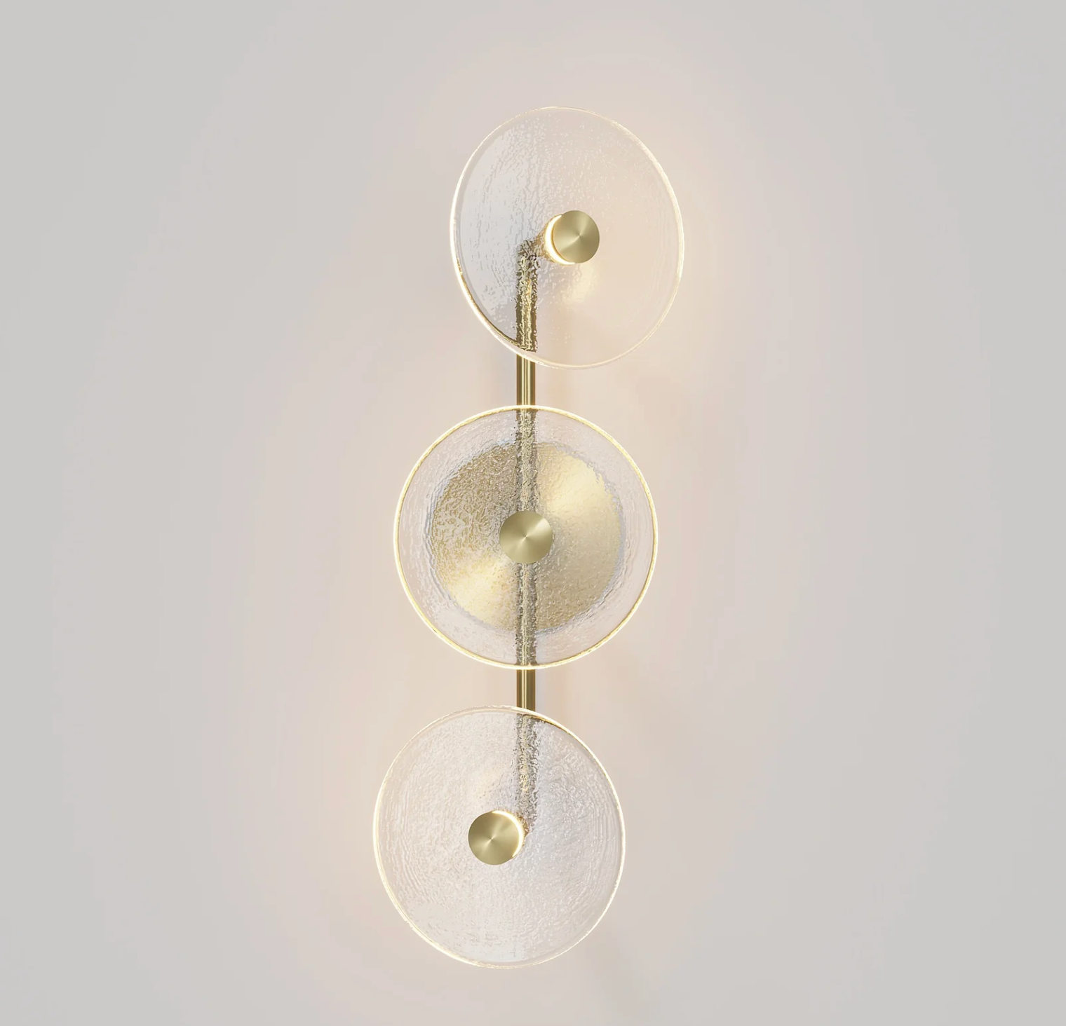 Coral Trio (Off-Centered) | Wall Light