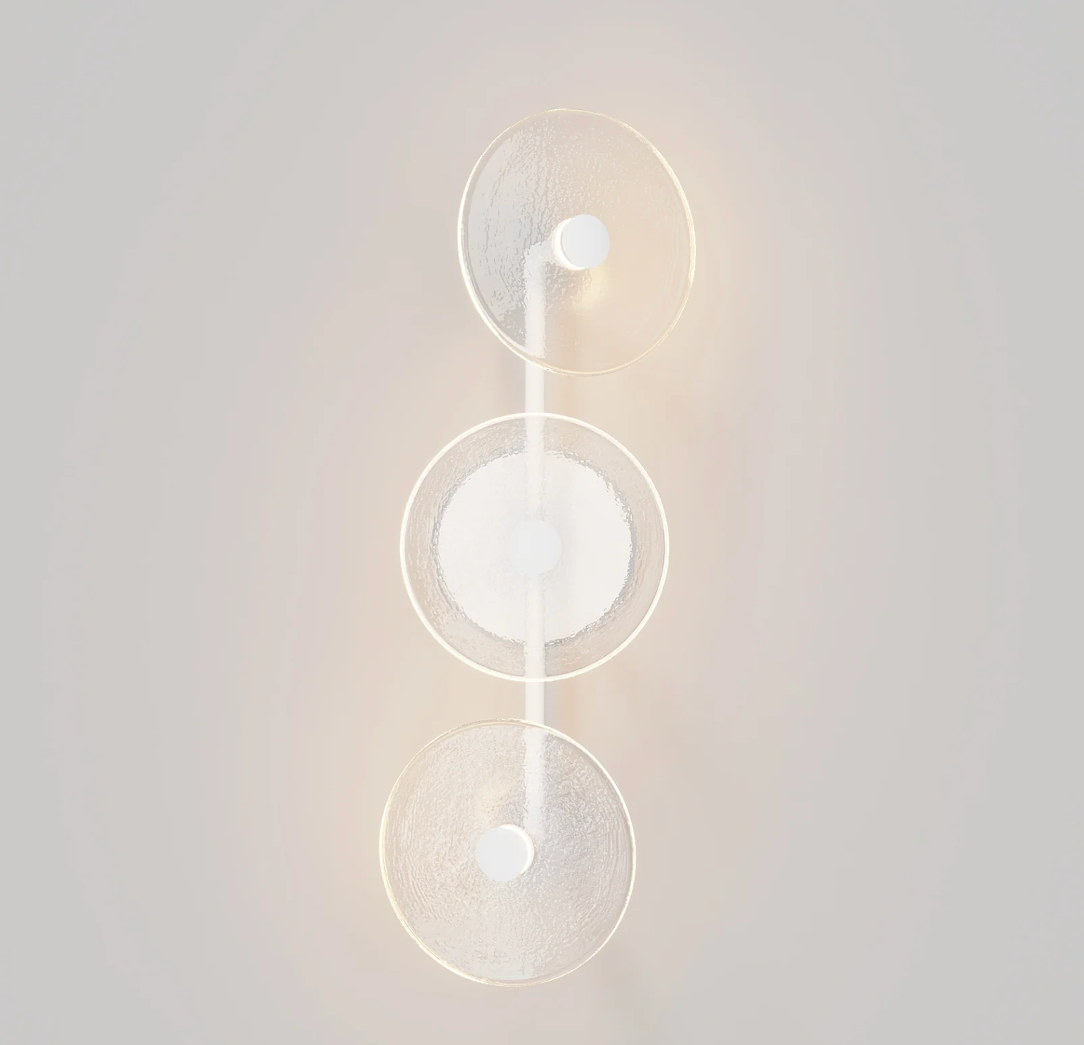 Coral Trio (Off-Centered) | Wall Light