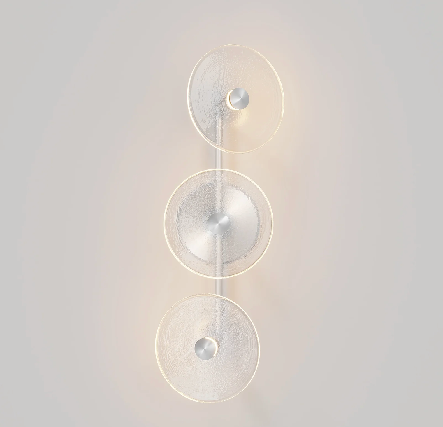 Coral Trio (Off-Centered) | Wall Light