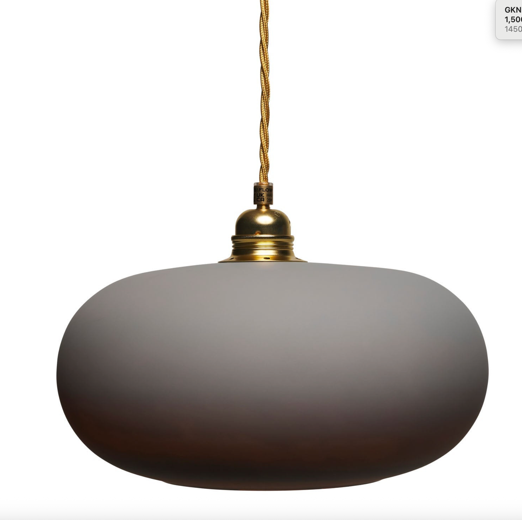 Horizon Sanded | Pendant Light