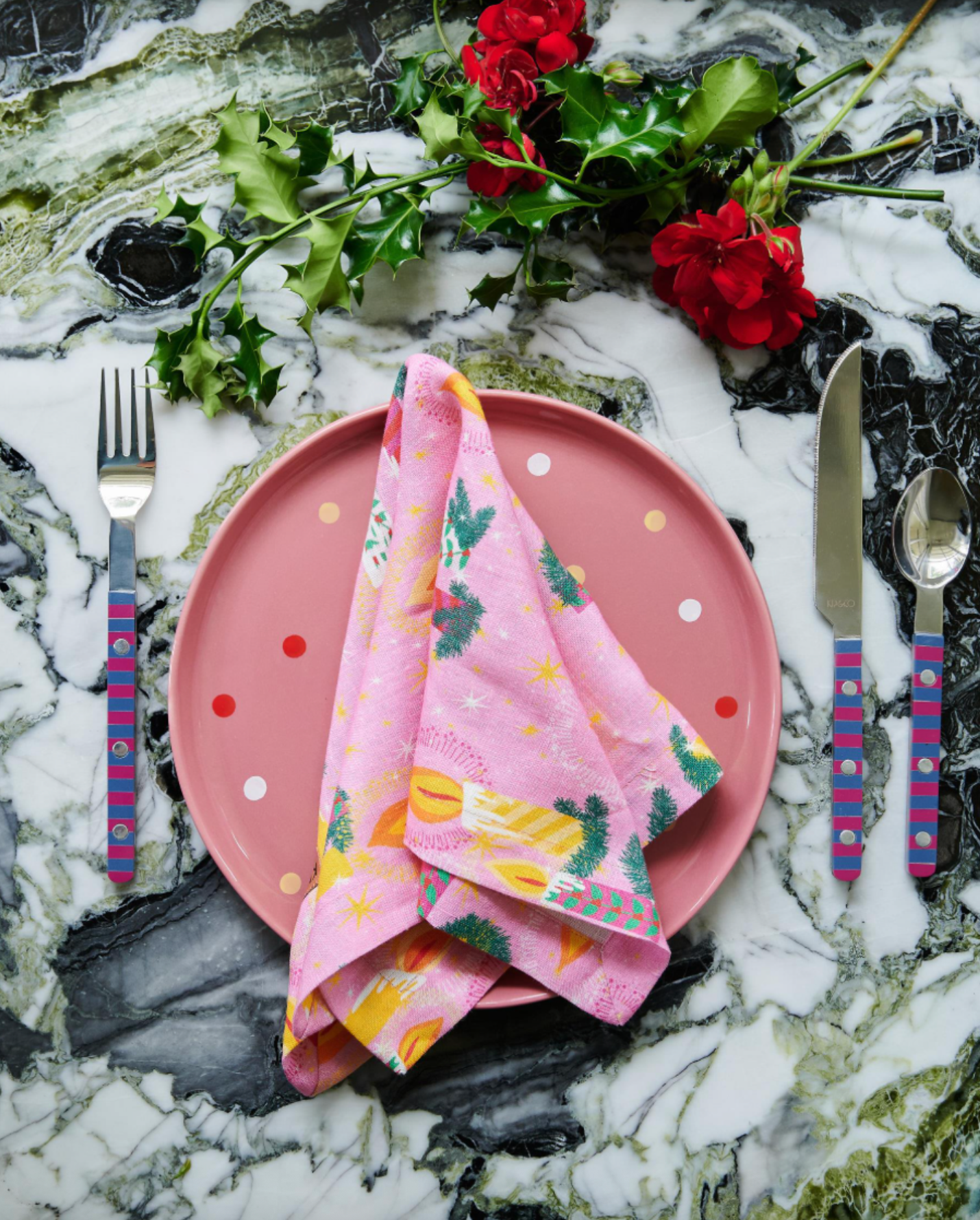 Kip & Co | Candlelight Linen 4P Napkin Set