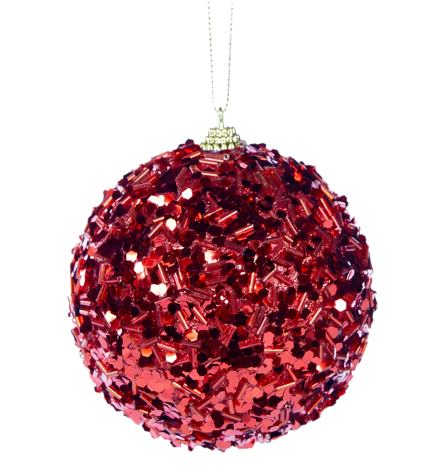 Holly & Ivy | Red Confetti Bauble