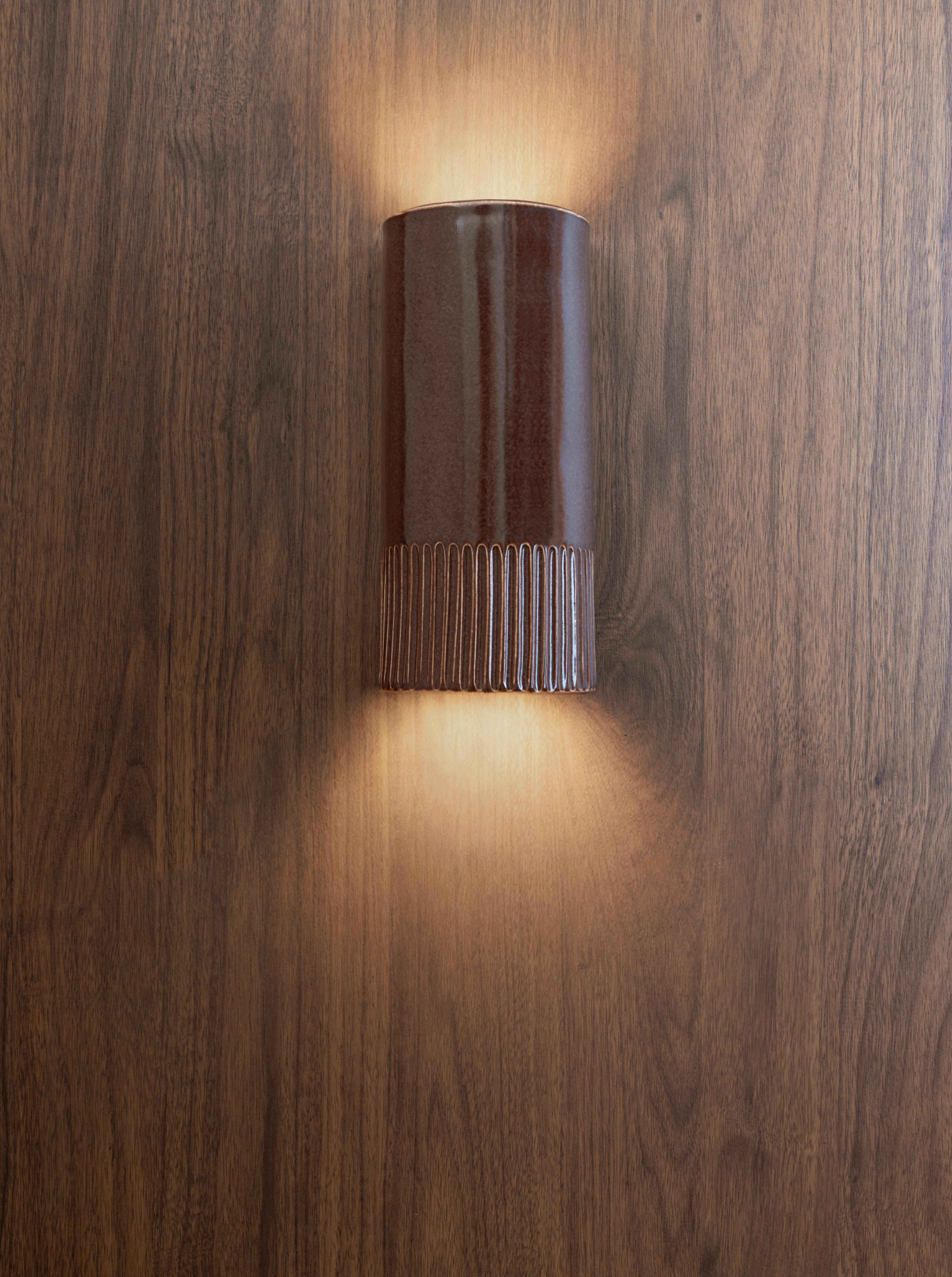 Glazed Day Tall | Wall Light