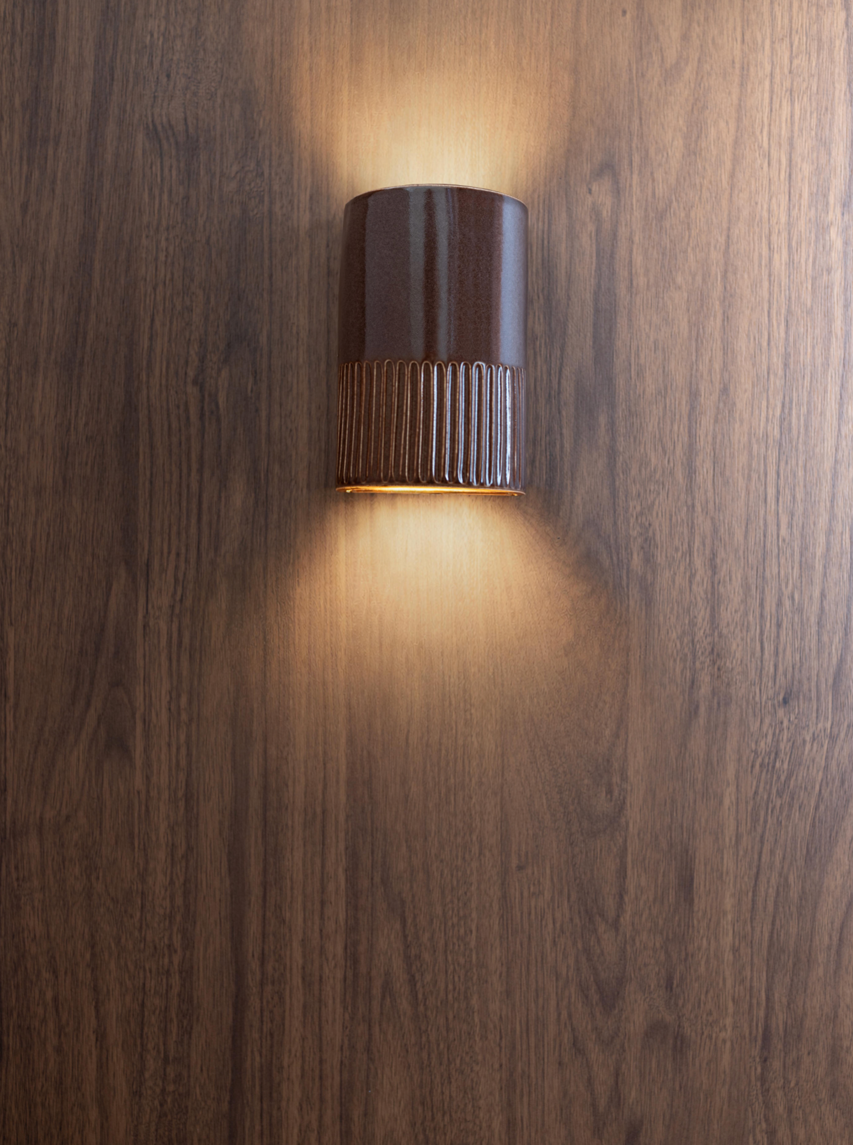 Glazed Day Short | Wall Light