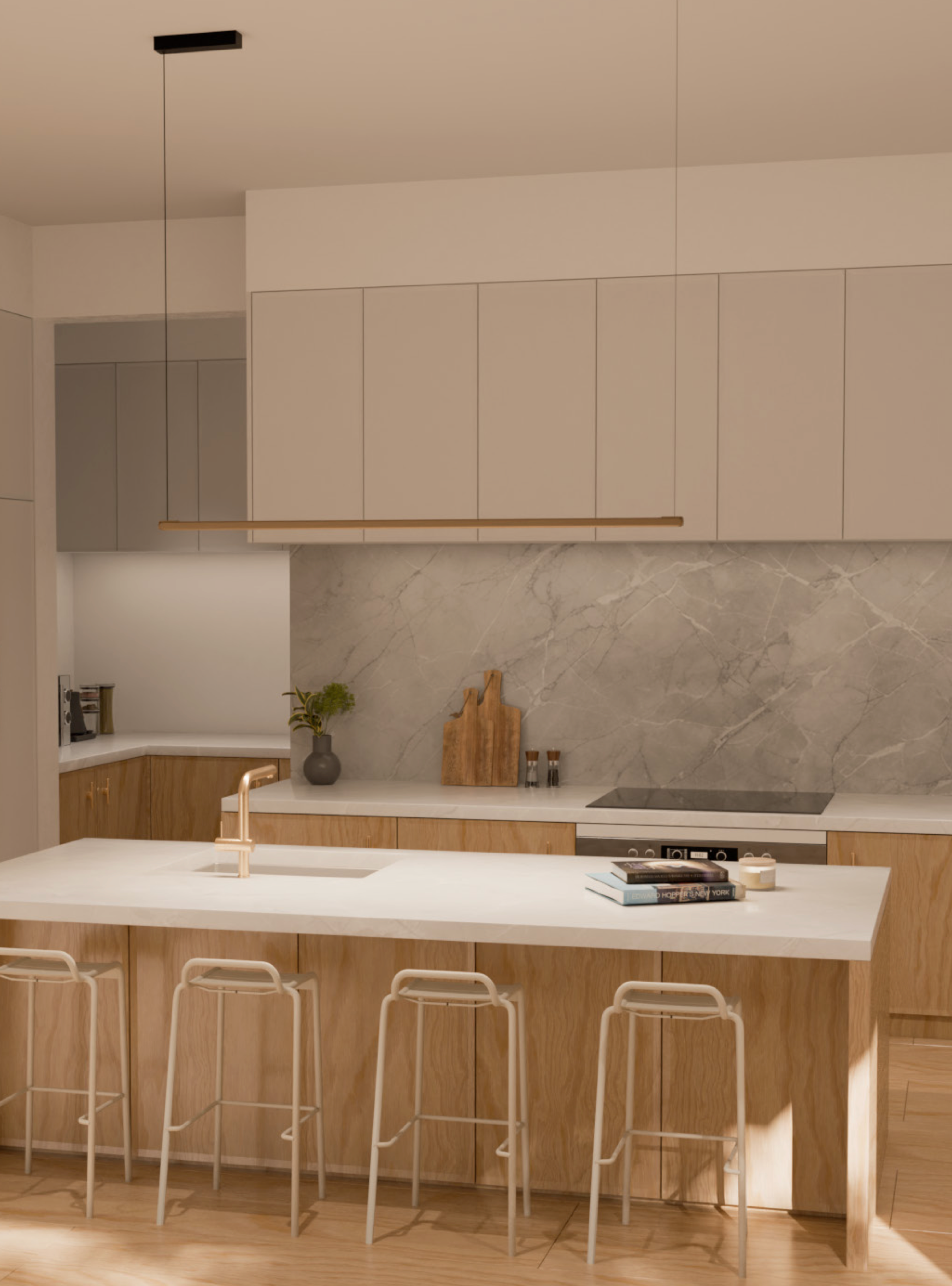 LS Glide Inspired | Linear Pendant Light