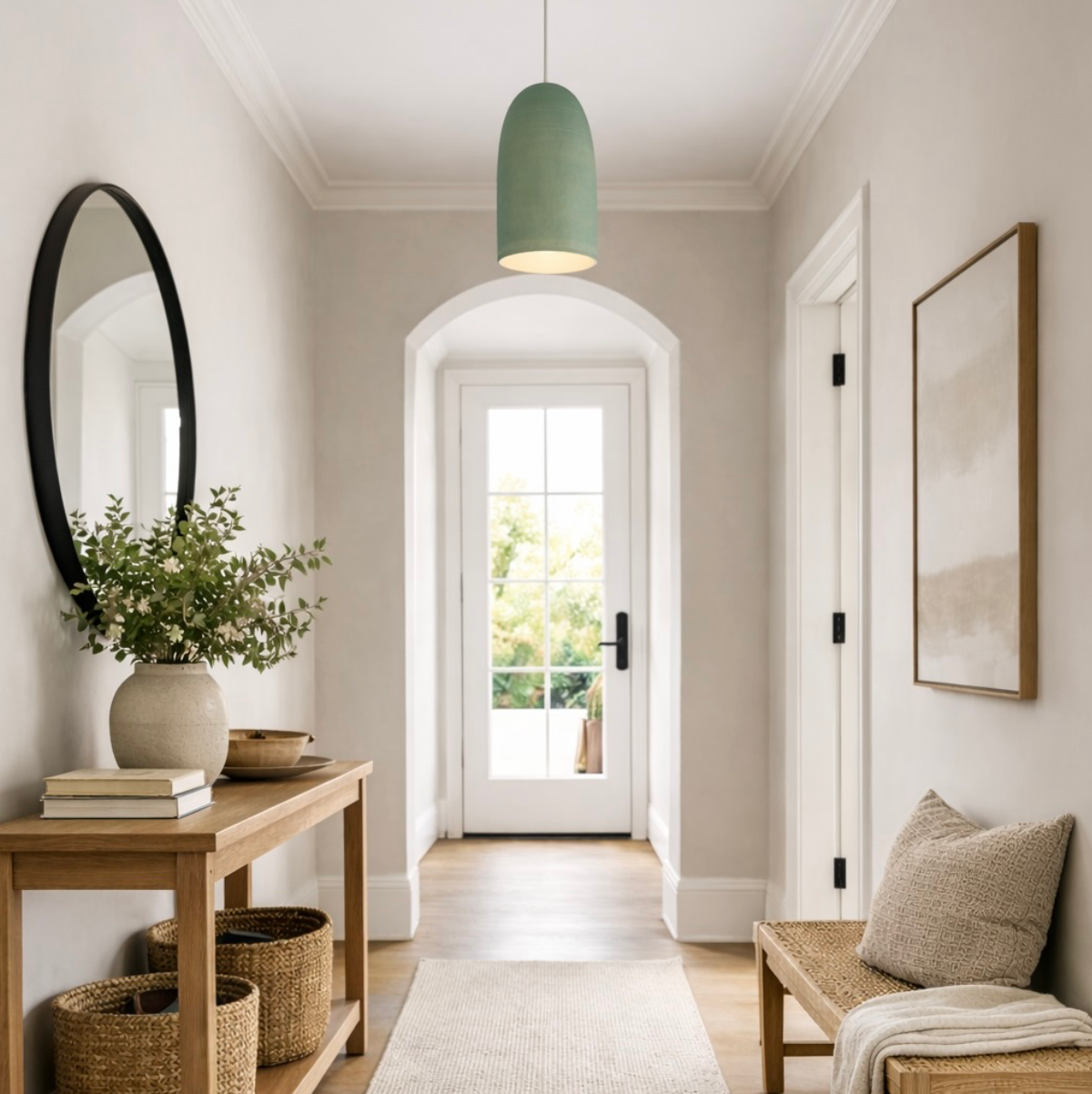 Swirl Cylinder | Pendant Light (Made to Order)