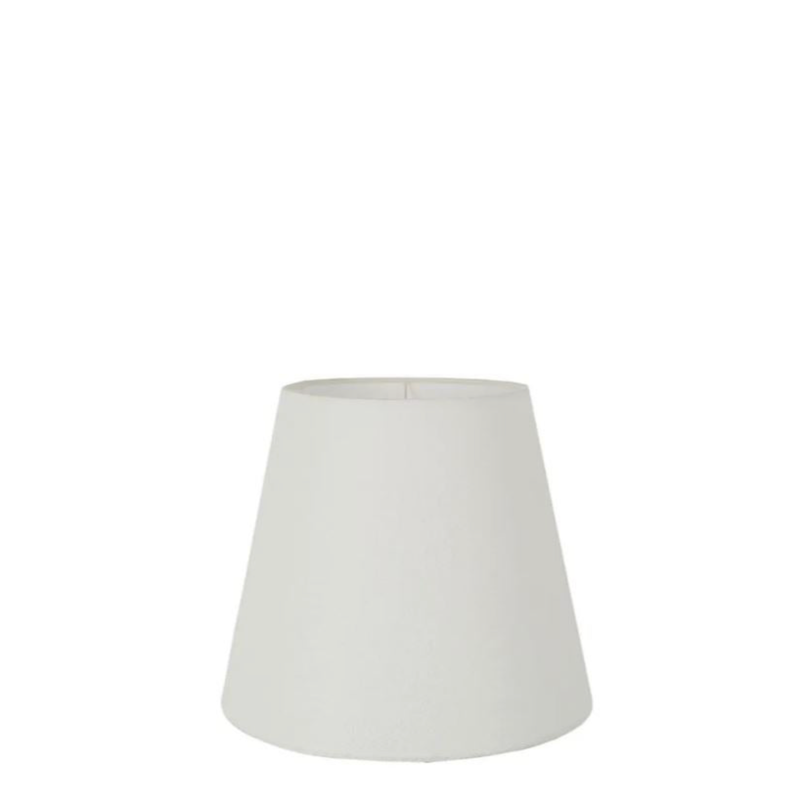 White lampshade on a white background